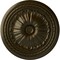 Ekena Millwork Alexa Ceiling Medallion (Fits Canopies up to 2 7/8"), Hand-Painted Green Gold, 20 1/2"OD x 1 7/8"P CM20ALGGS - alternate 1